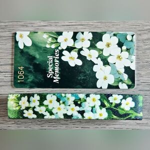 ZOX "SPECIAL MEMORIES" #1064 floral remembrance collectible medium wristband